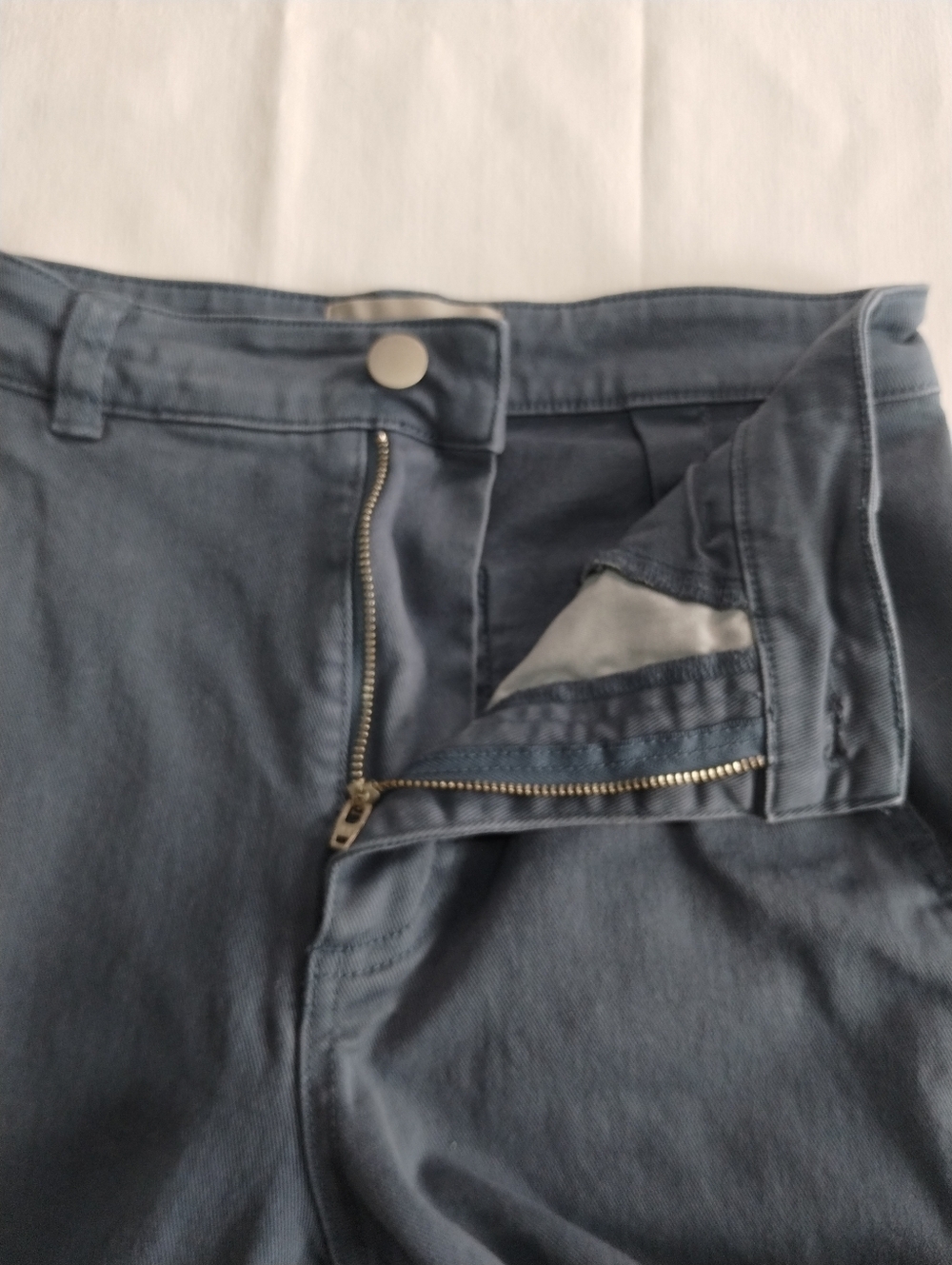 Everlane Women's Slate Blue Chinos Size (2) - Picture 10 of 11